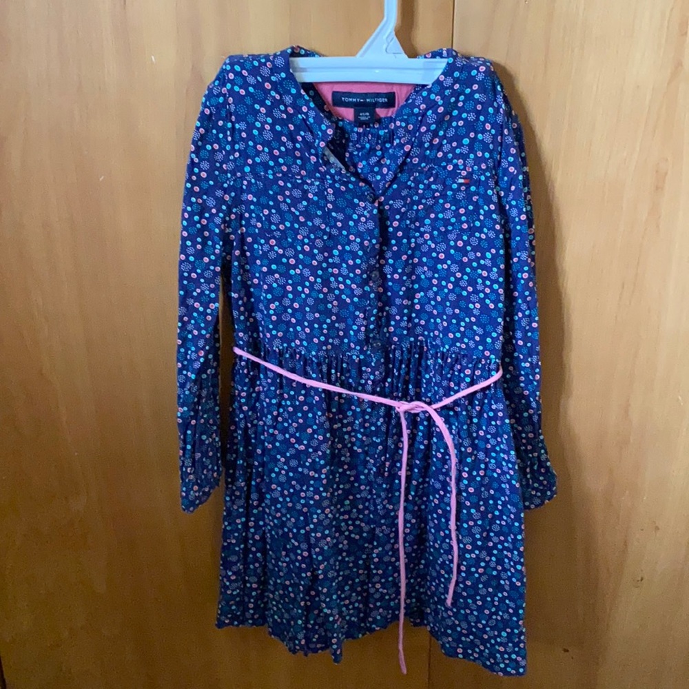 Tommy Hilfiger long sleeve dress 4T undershorts